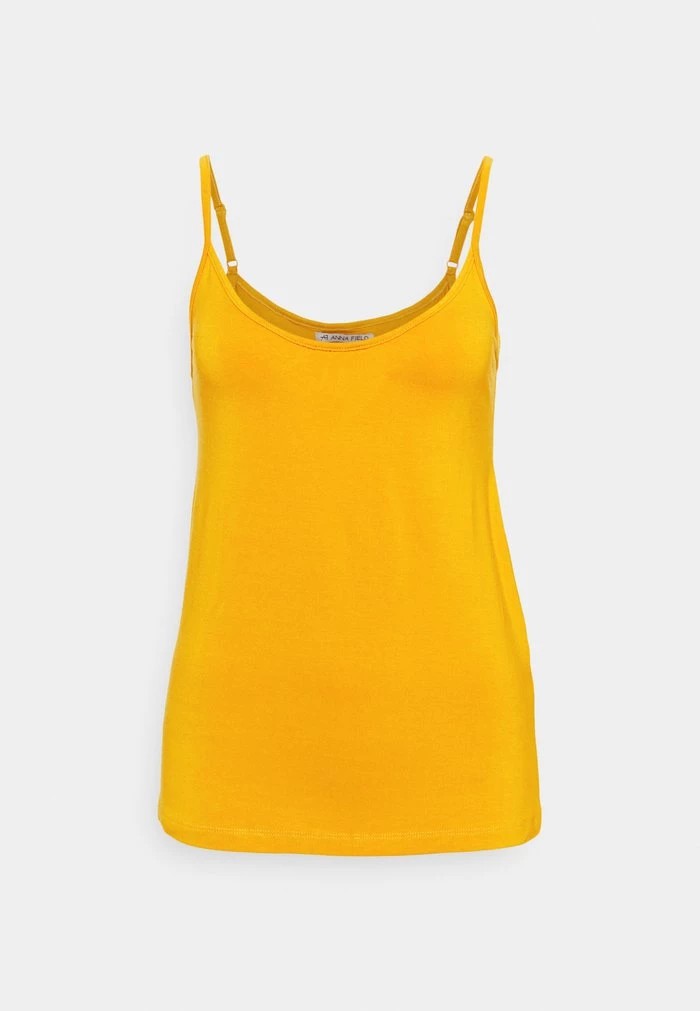 T-Shirt ANNA FIELD Anna Field Top Jaune Femme | PMY-9235123